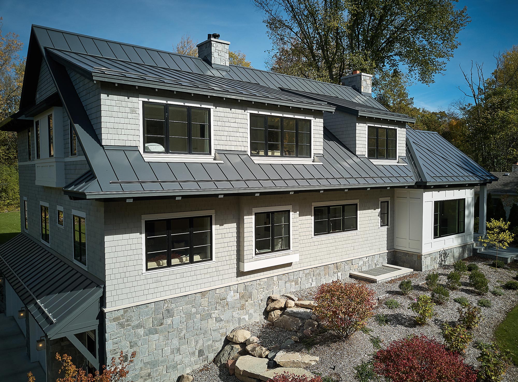 Reeds Lake House Metal Roofing Project