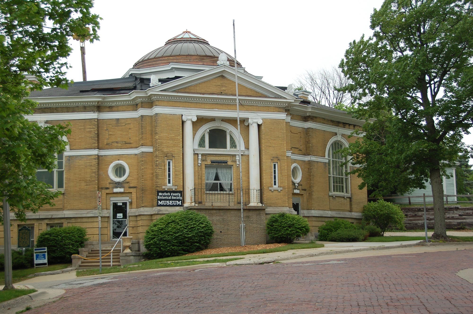 A whole view of Wexford County Historical Society Carnegie Library Museum