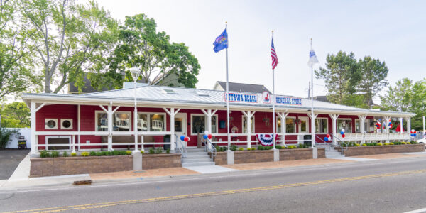 Exterior Photo of the Historic Ottawa Beach General Store in Holland Michigan